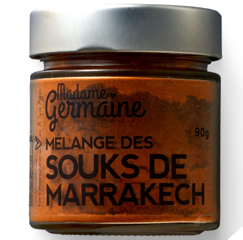 Mélange Souks de Marrakech Madame Germaine. Pot de 90 g