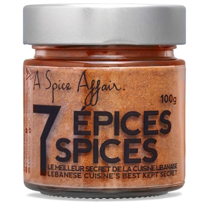Sept épices A Spice Affair. Pot de 100 g