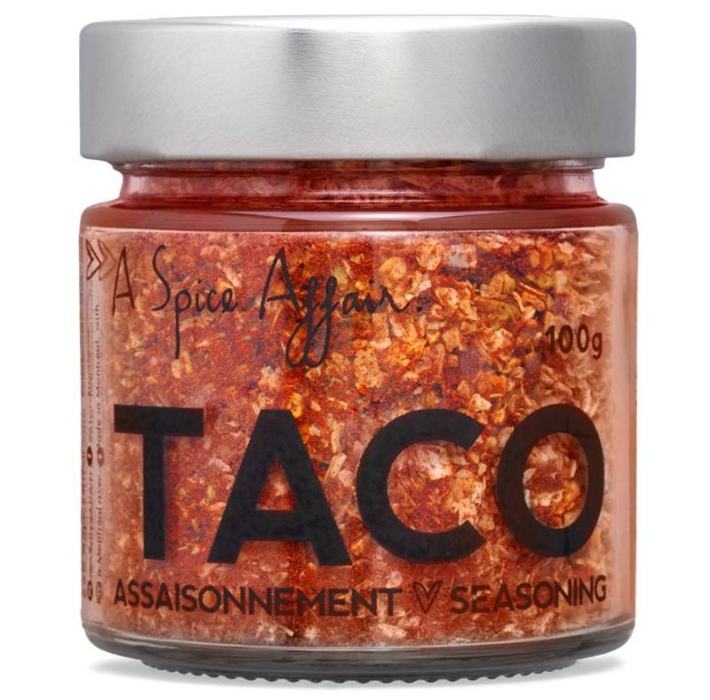 Assaisonnement Taco A Spice Affair. Pot de 100 g