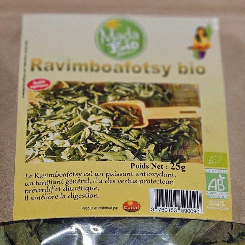 Tisane Ravimboafotsy Bio - Aphloia theiformis - 25g