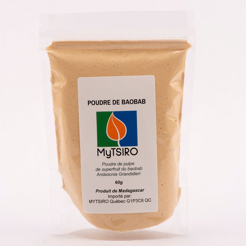 Poudre de Baobab de Madagascar - 100g