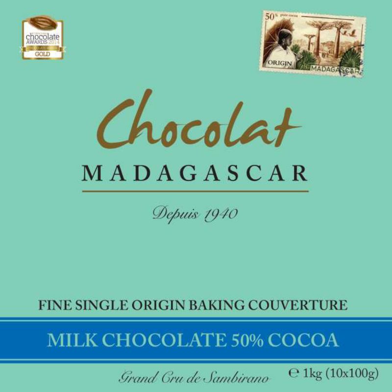 Chocolate au lait de couverture 50% Cacao - 1kg