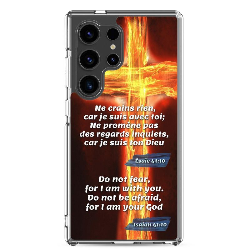 Étui Samsung Galaxy avec verset biblique | Cadeau Biblique