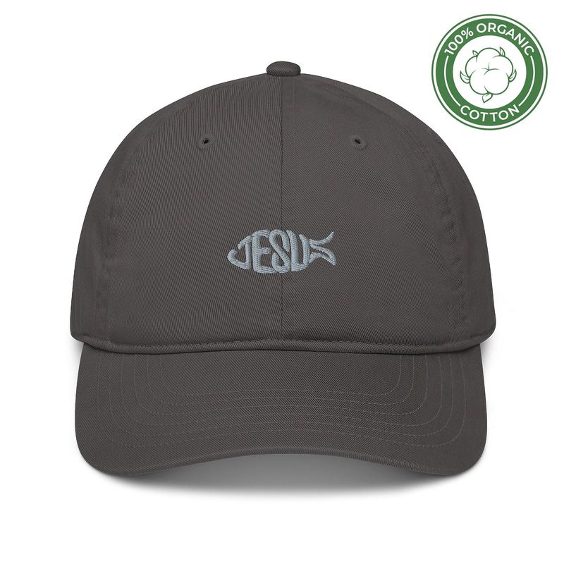 Casquette de baseball chrétienne bio avec Jésus chez Cadeau Biblique