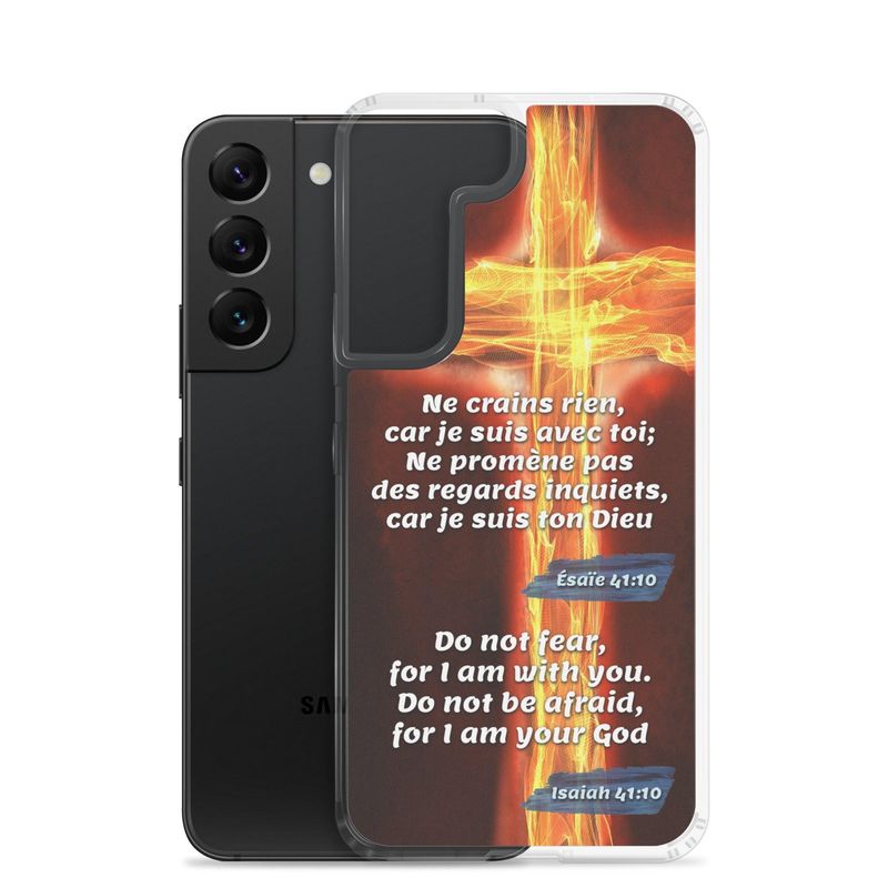 Étui Samsung Galaxy avec verset biblique | Cadeau Biblique