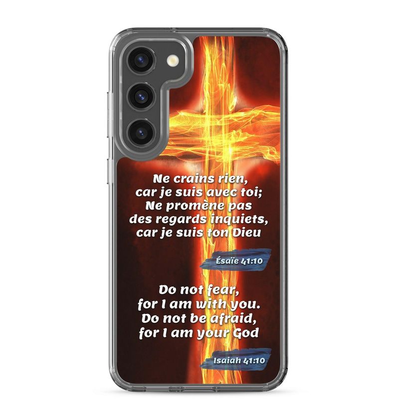 Étui Samsung Galaxy avec verset biblique | Cadeau Biblique