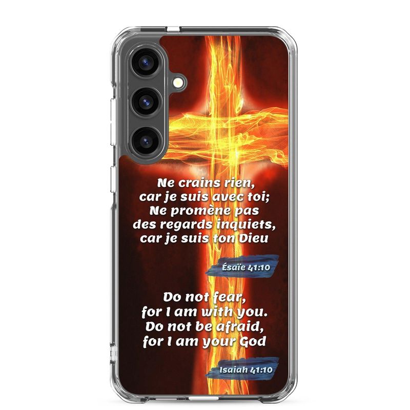 Étui Samsung Galaxy avec verset biblique | Cadeau Biblique