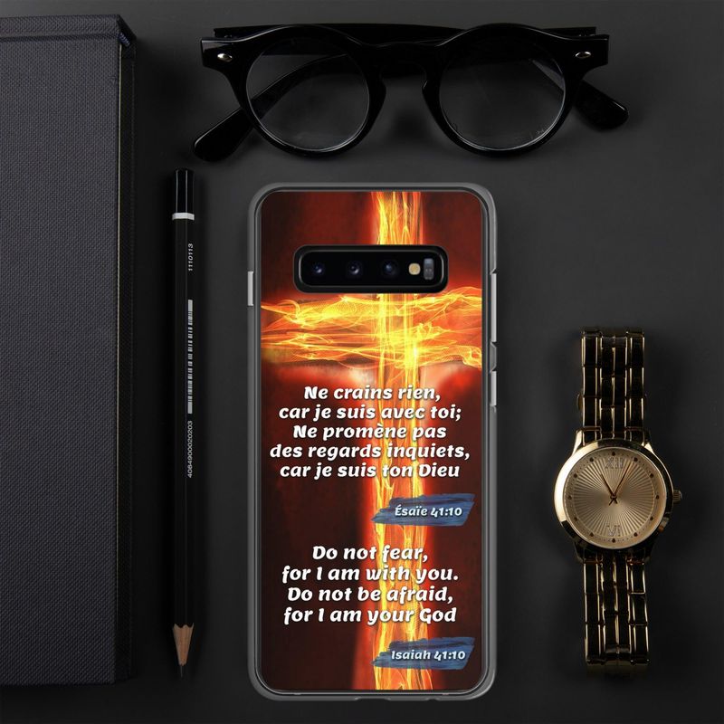 Étui Samsung Galaxy avec verset biblique | Cadeau Biblique