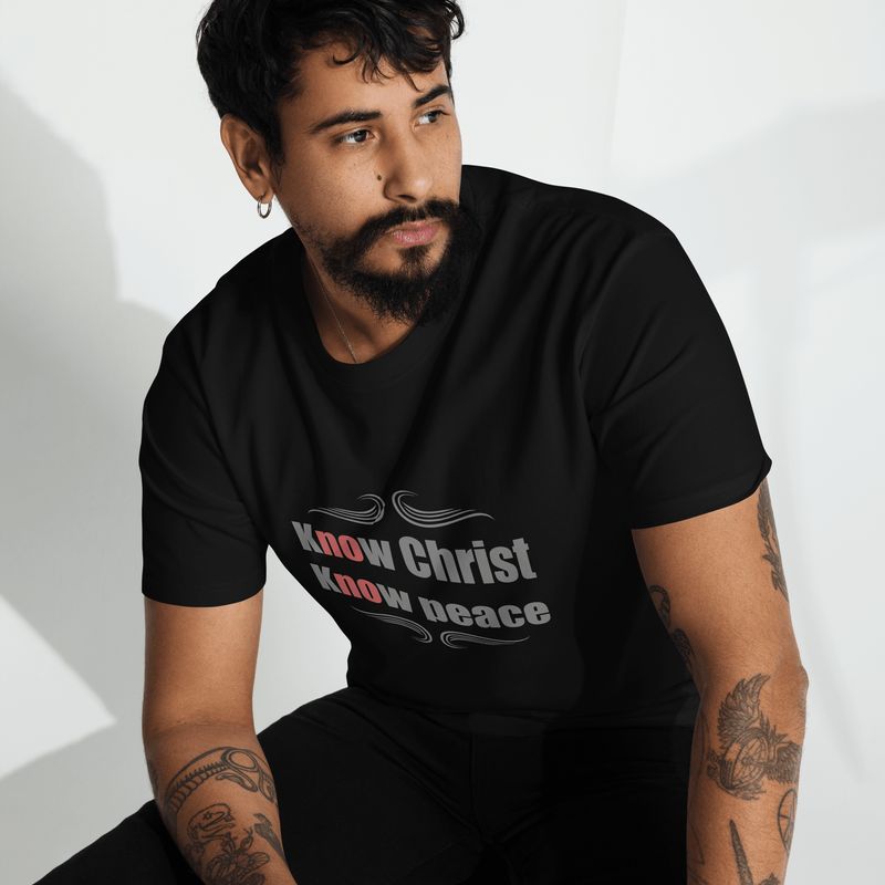 T-shirt chrétien haut de gamme pour homme | Cadeau Biblique