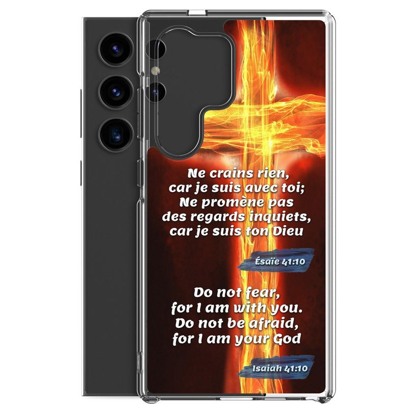 Étui Samsung Galaxy avec verset biblique | Cadeau Biblique