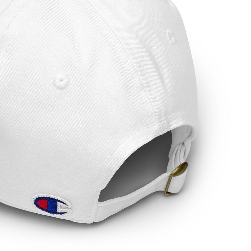 Casquette de baseball Champion avec verset biblique Jean 16:33