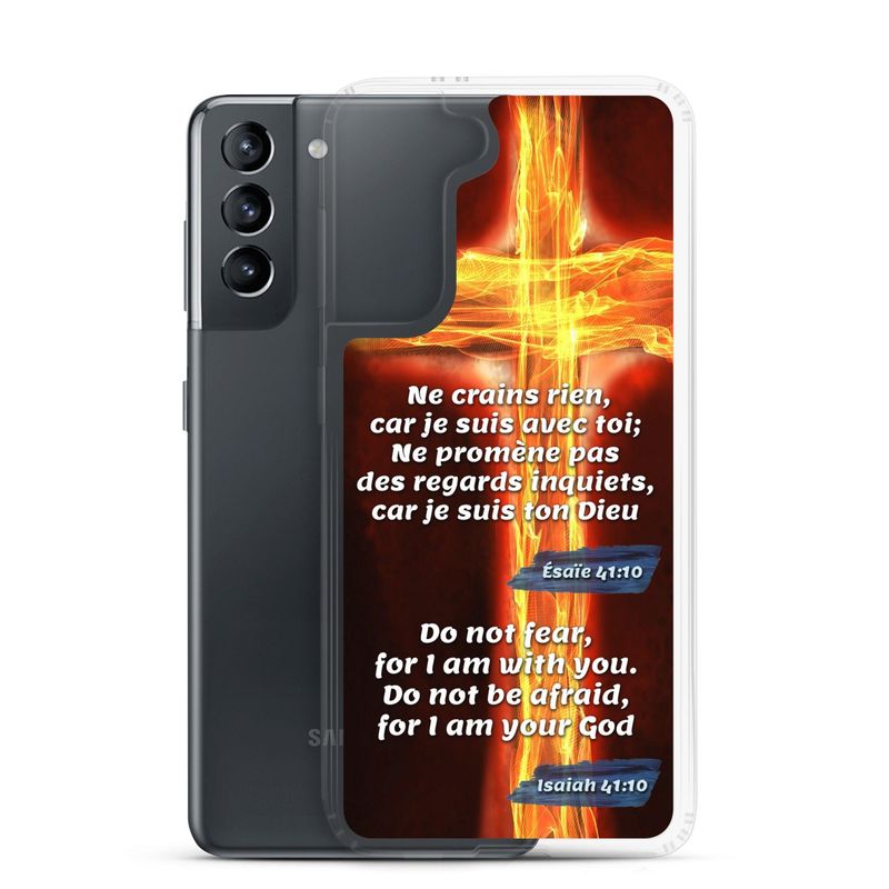 Étui Samsung Galaxy avec verset biblique | Cadeau Biblique