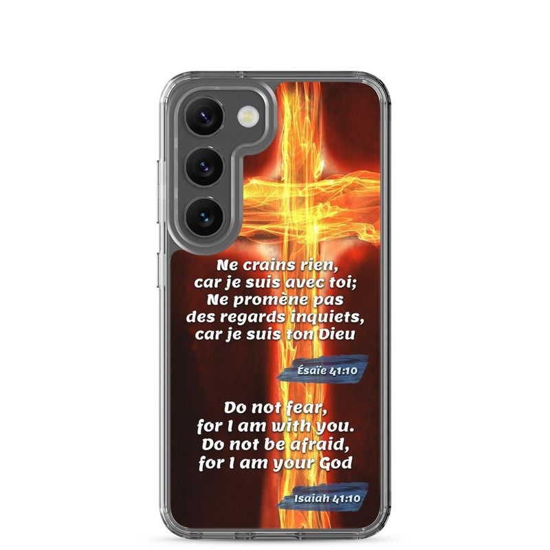 Étui Samsung Galaxy avec verset biblique | Cadeau Biblique