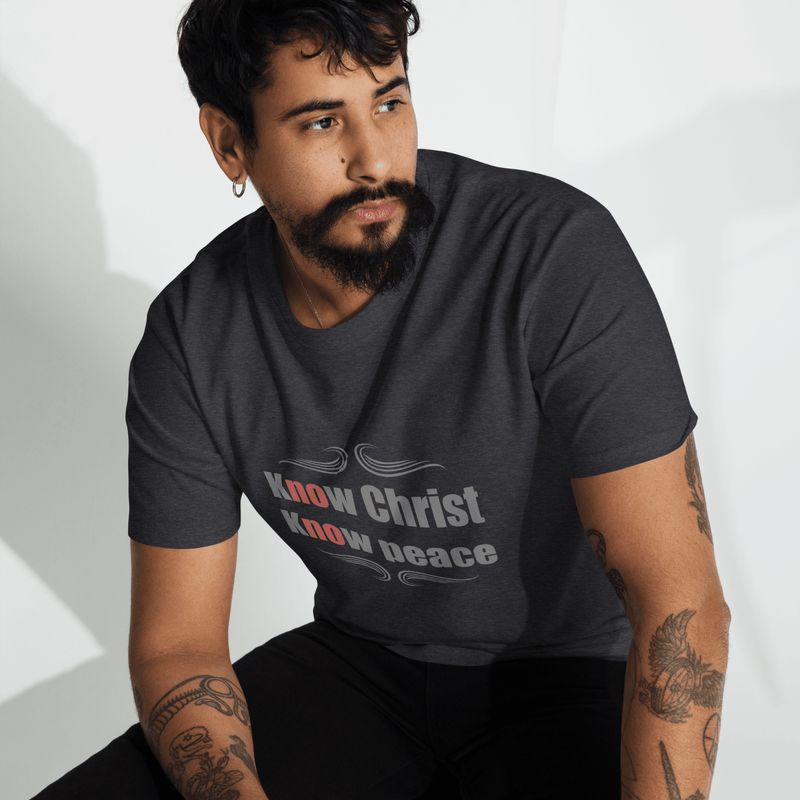 T-shirt chrétien haut de gamme pour homme | Cadeau Biblique