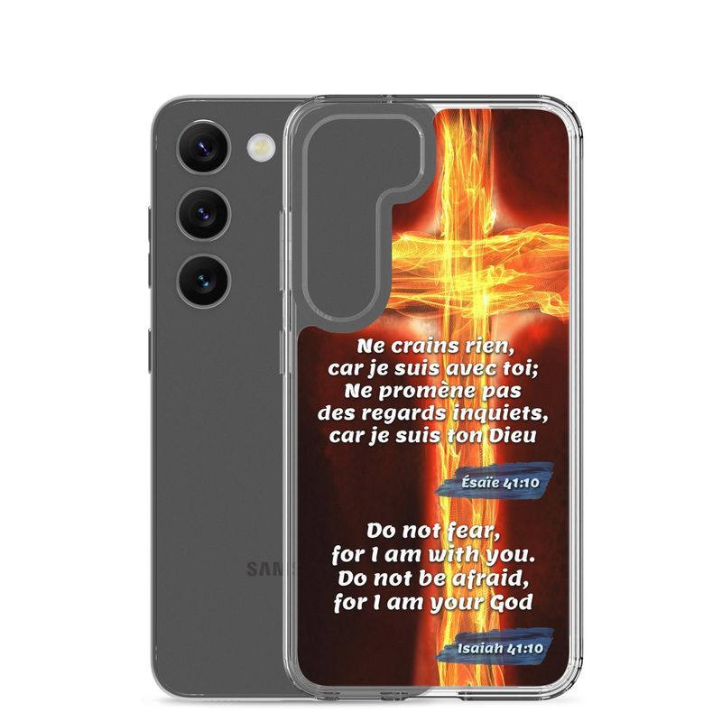 Étui Samsung Galaxy avec verset biblique | Cadeau Biblique