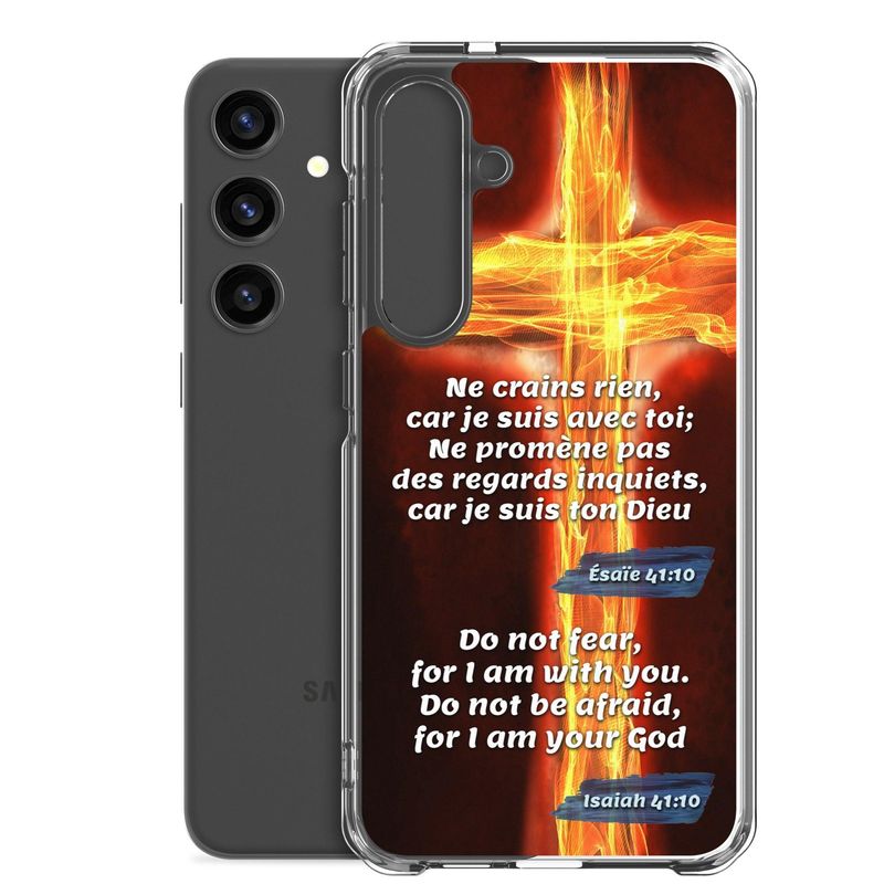 Étui Samsung Galaxy avec verset biblique | Cadeau Biblique