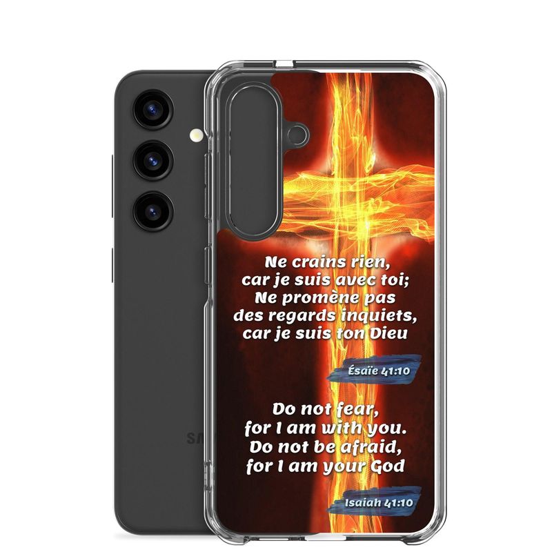 Étui Samsung Galaxy avec verset biblique | Cadeau Biblique