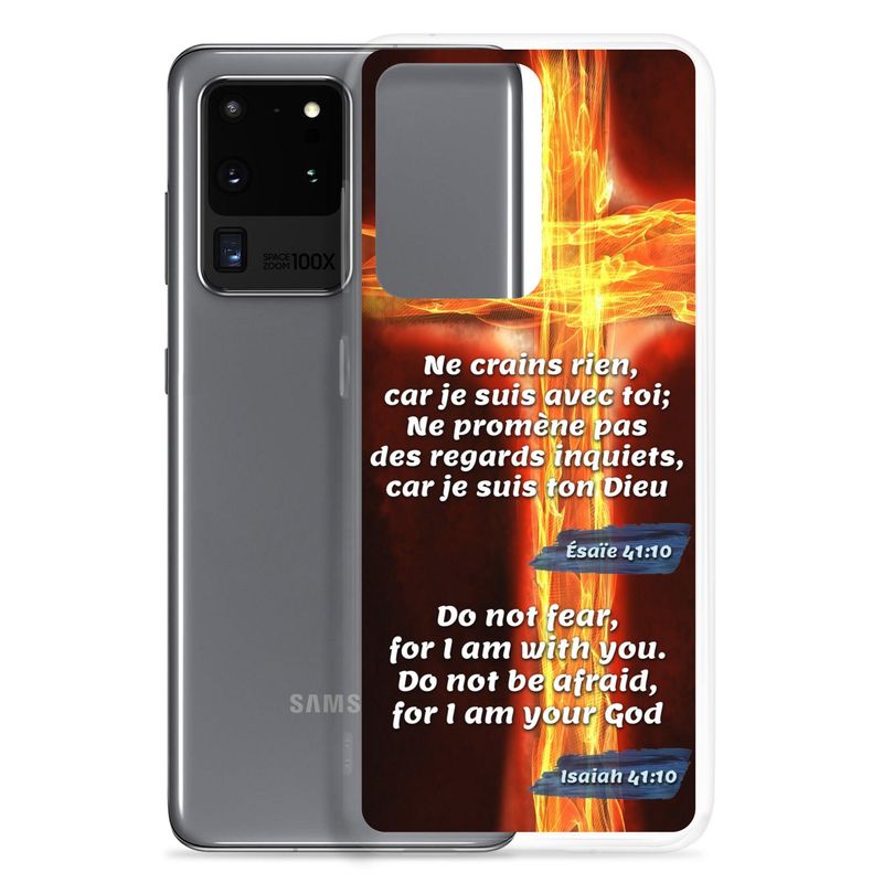 Étui Samsung Galaxy avec verset biblique | Cadeau Biblique