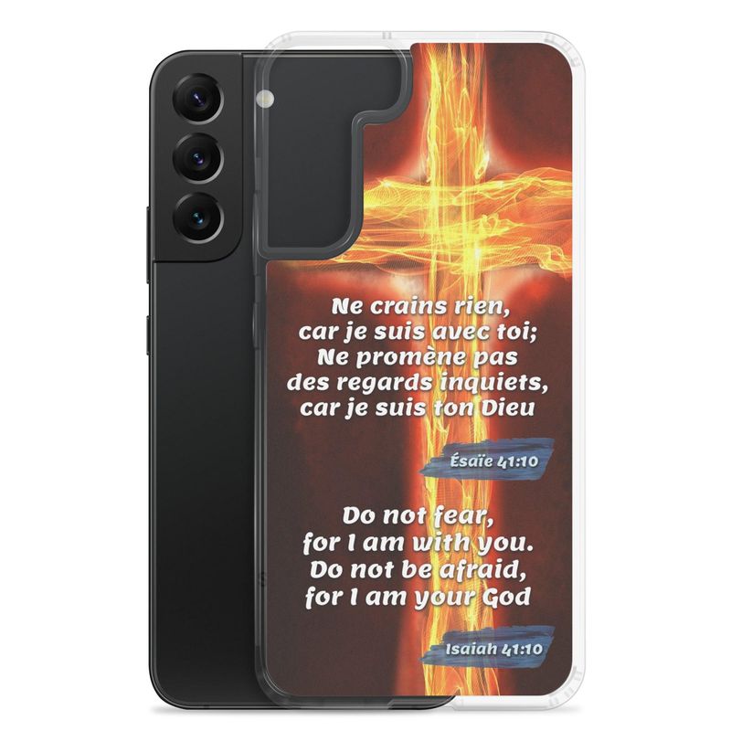 Étui Samsung Galaxy avec verset biblique | Cadeau Biblique