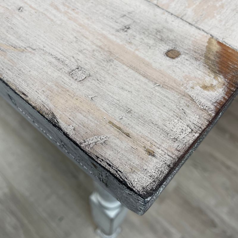 LA PORTE-TRAIT-ISTE • Table haute en bois