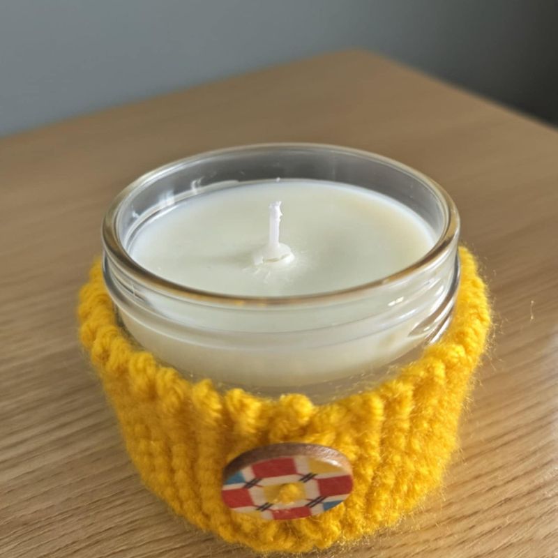Chandelle à la citronnelle