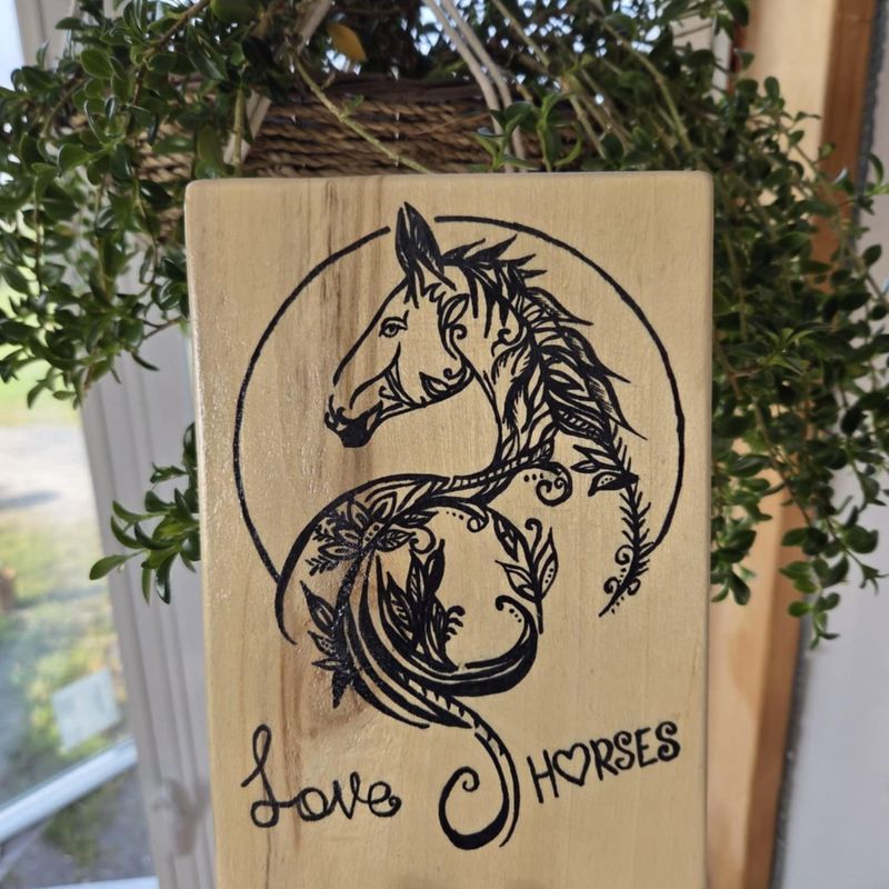 Porte-clés mural - Cheval