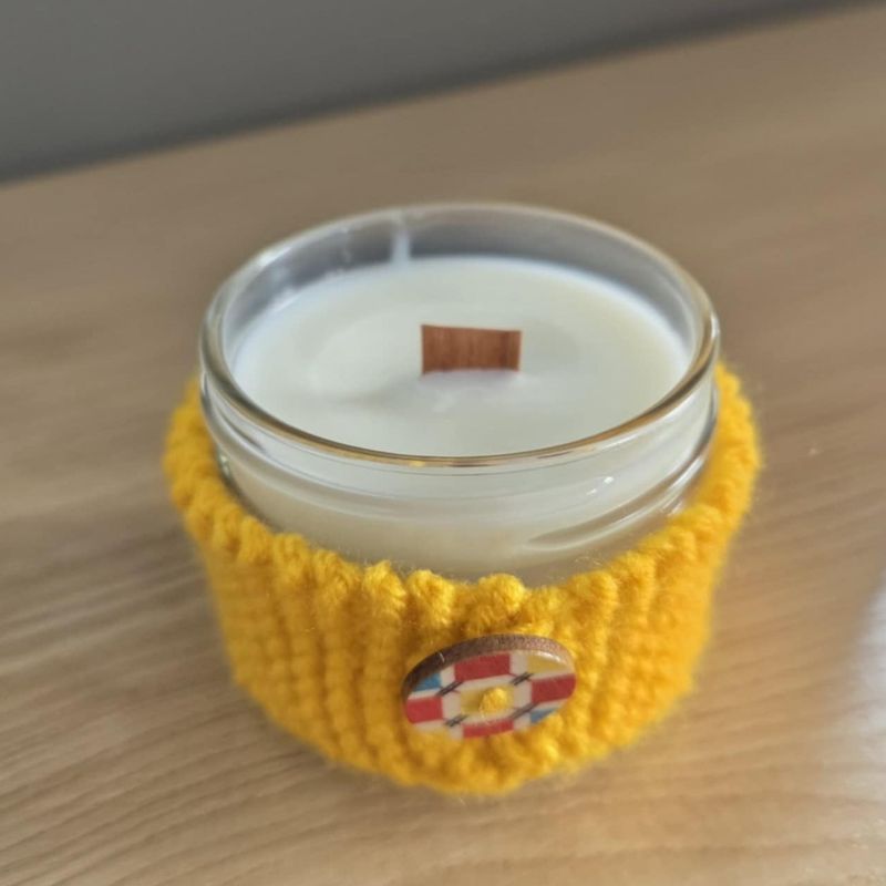 Chandelle à la citronnelle