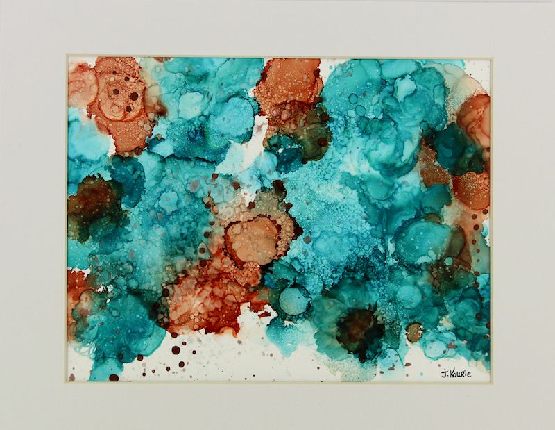 Explosion turquoise 2