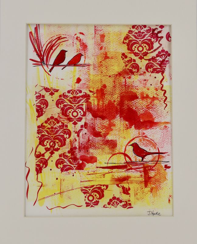 Les fleurs rouges