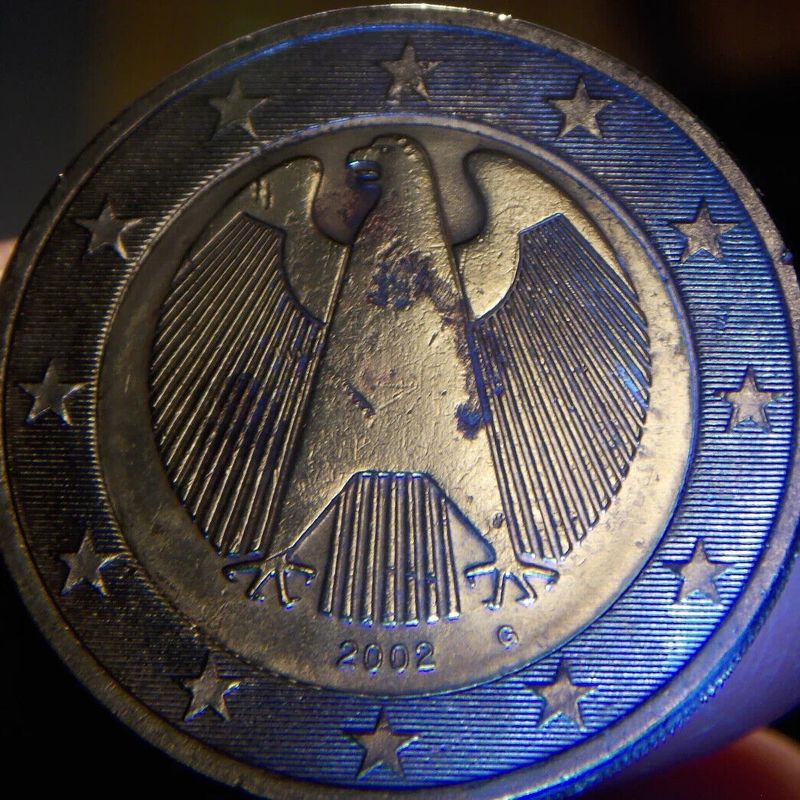 2 Euro - 2002 G - ERREUR - ALLEMAGNE