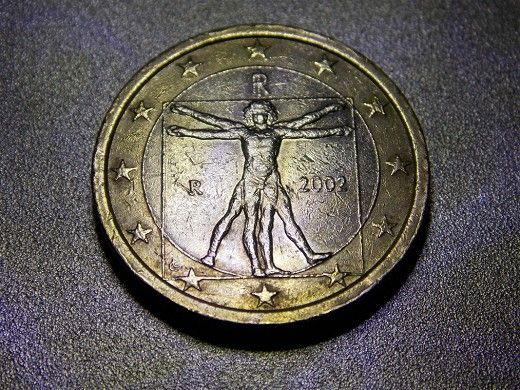 Pièce de Un Euro - 2002 - Italie
