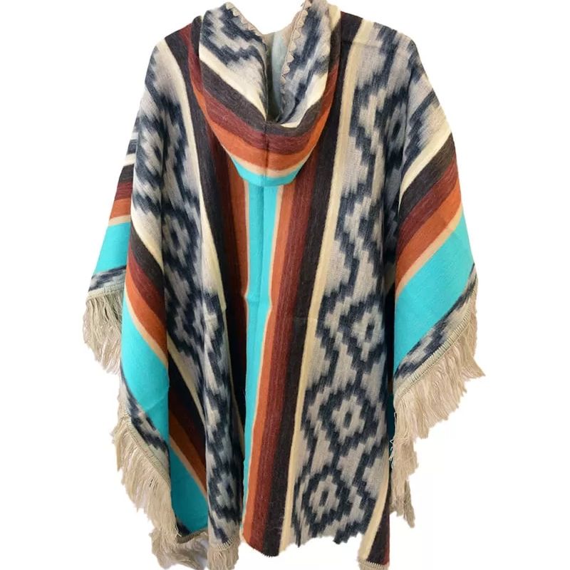 Cape poncho avec capuchon (divers couleurs)