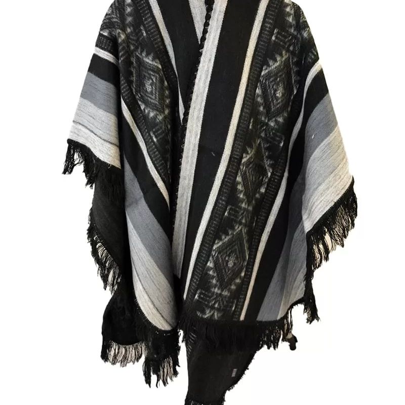 Cape poncho avec capuchon (divers couleurs)