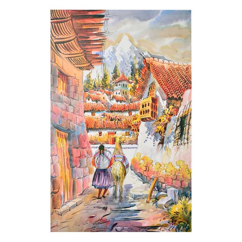 Peinture – Cuzco (Pérou)