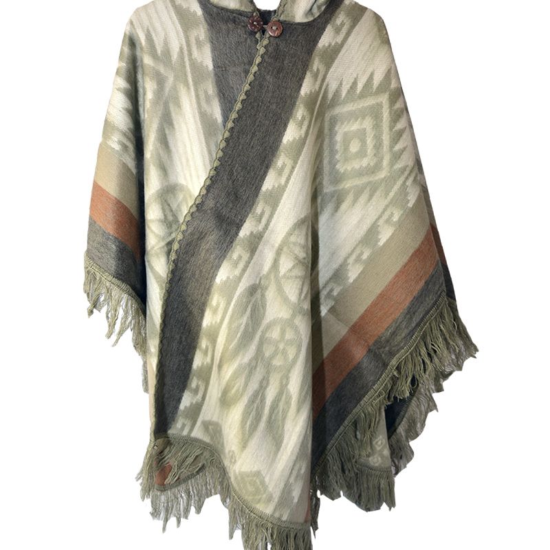 Cape poncho avec capuchon (divers couleurs)