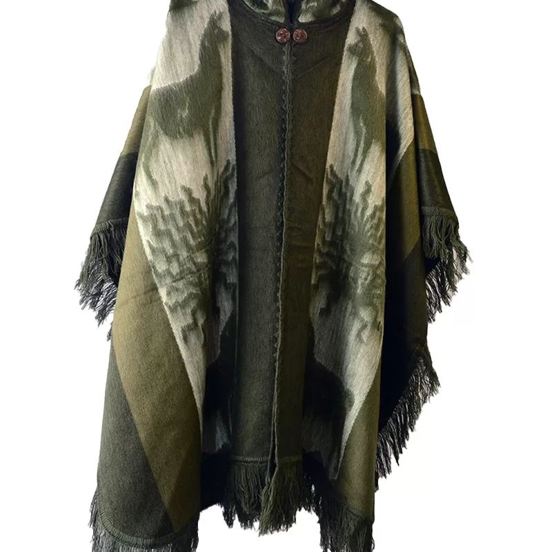 Cape poncho avec capuchon (divers couleurs)