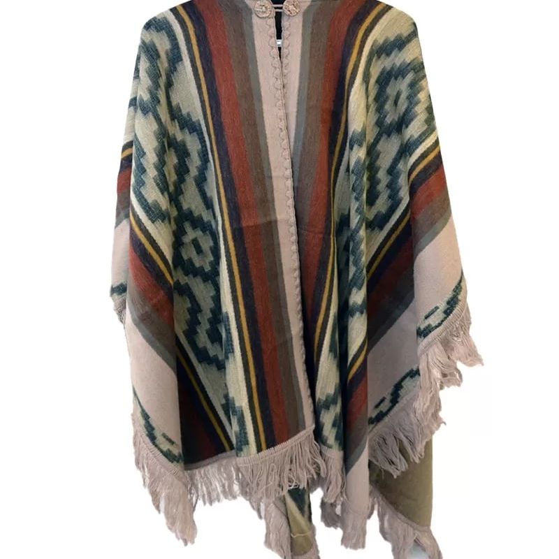 Cape poncho avec capuchon (divers couleurs)