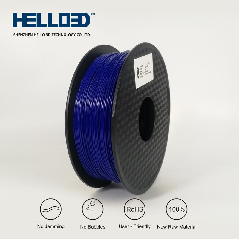 Bleu Foncé - PLA Filament 3D | HELLO3D de Haute Qualité