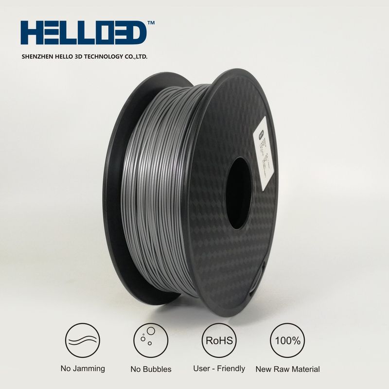 Argent - PLA Filament 3D | HELLO3D de Haute Qualité