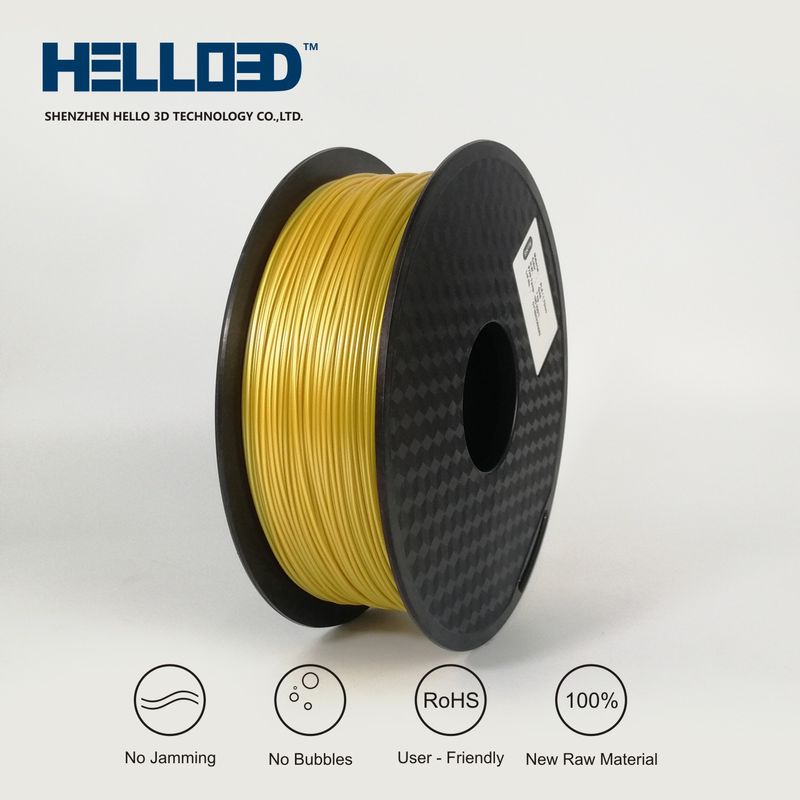 Or - PLA Filament 3D | HELLO3D de Haute Qualité