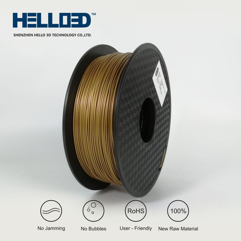 Semblant Métal - Laiton - PLA Filament 3D | HELLO3D de Haute Qualité