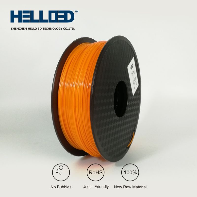 Orange - PETG Filament 3D | HELLO3D de Haute Qualité