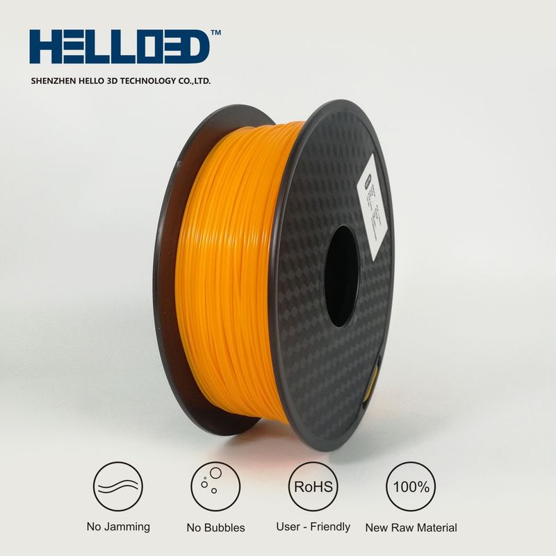 Orange - PLA Filament 3D | HELLO3D de Haute Qualité