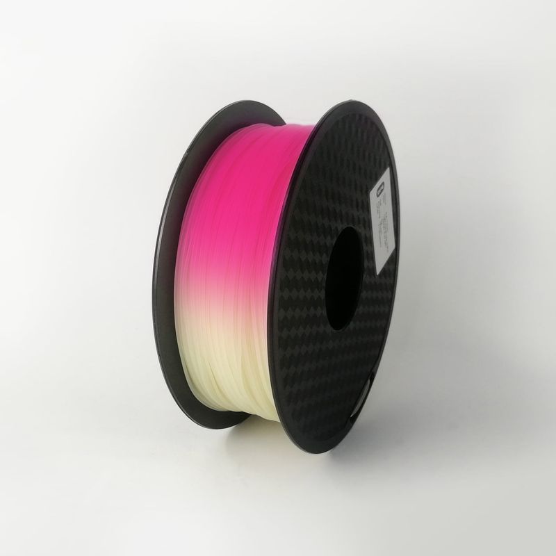 UV Blanc à Rouge - PLA Filament 3D | HELLO3D Haute Qualité