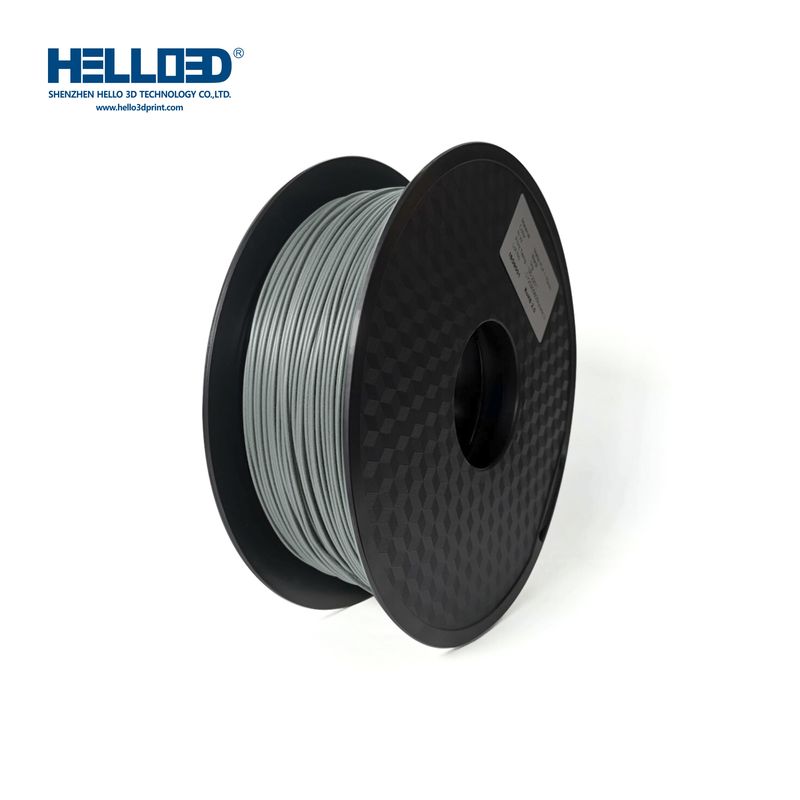 Mat - Gris - PLA Filament 3D | HELLO3D de Haute Qualité