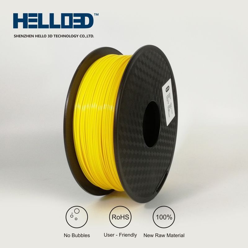 Jaune - PETG Filament 3D | HELLO3D de Haute Qualité
