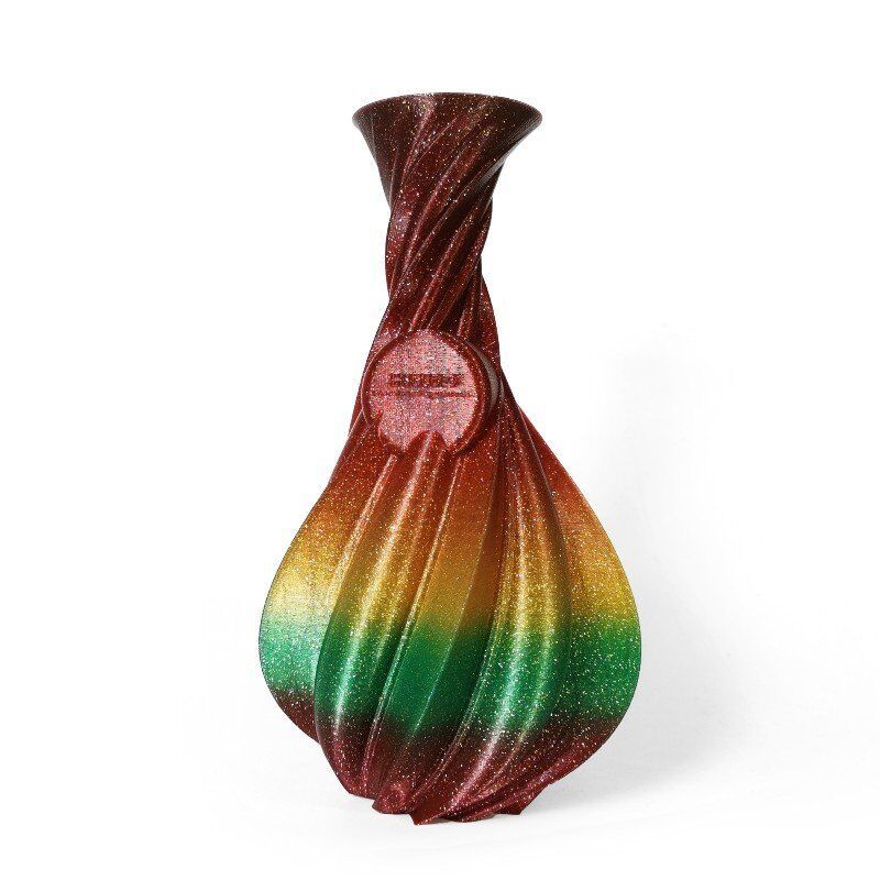 Brillant - Arc-en-ciel - PLA Filament 3D | HELLO3D de Haute Qualité