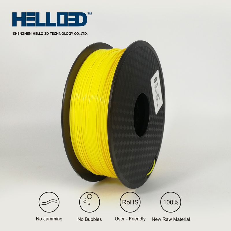 Jaune - PLA Filament 3D | HELLO3D de Haute Qualité