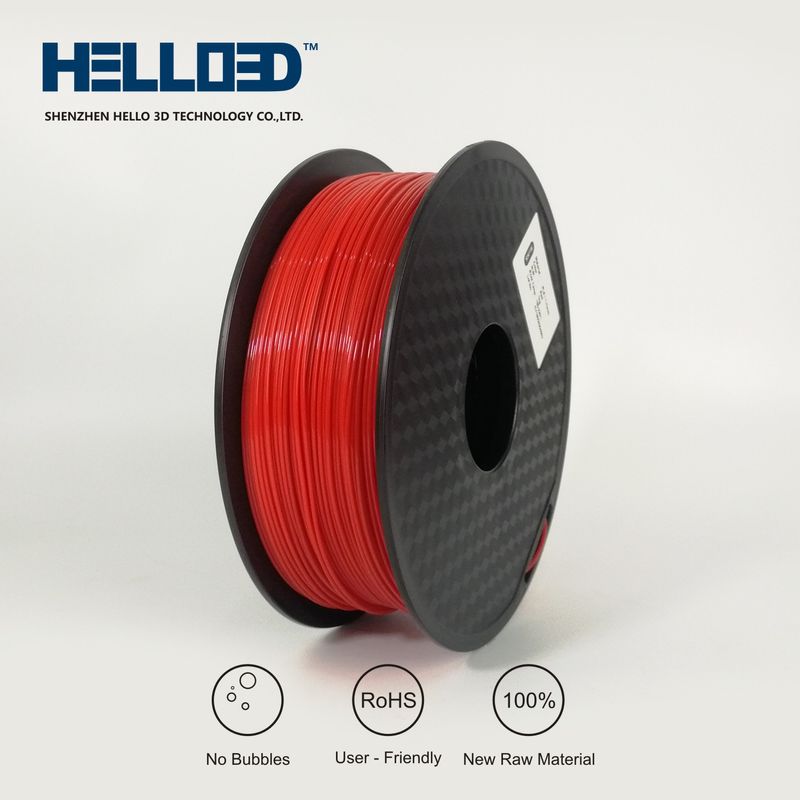Rouge - ASA Filament 3D | HELLO3D de Haute Qualité