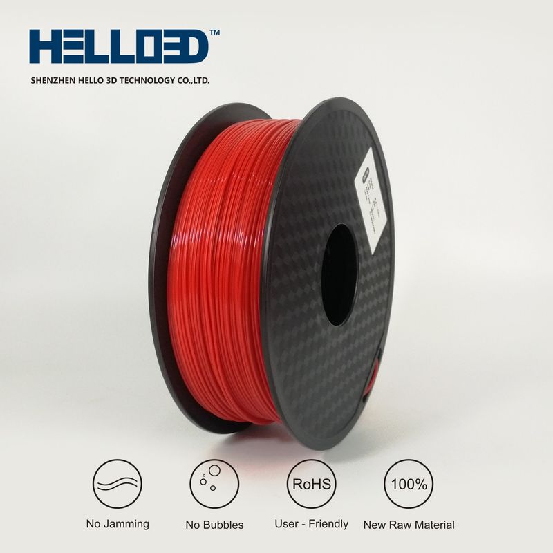 Rouge - PLA Filament 3D | HELLO3D de Haute Qualité
